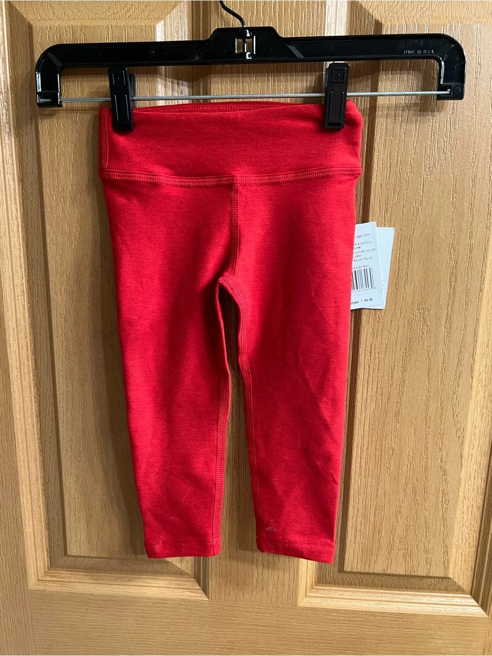 Beyond Yoga toddler spacedye leggings red 2T NWT
